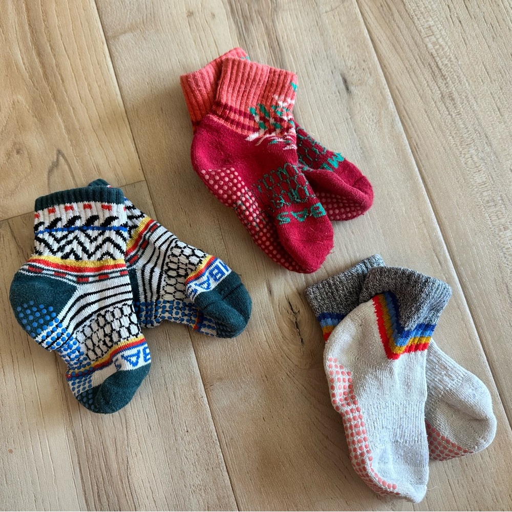 Bombas Toddler Colorful Socks Set